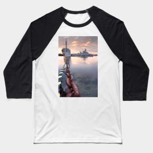 Battleship Cove Baseball T-Shirt